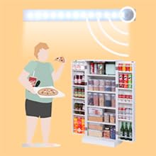 50'' LED Kitchen Pantry Storage Cabinets