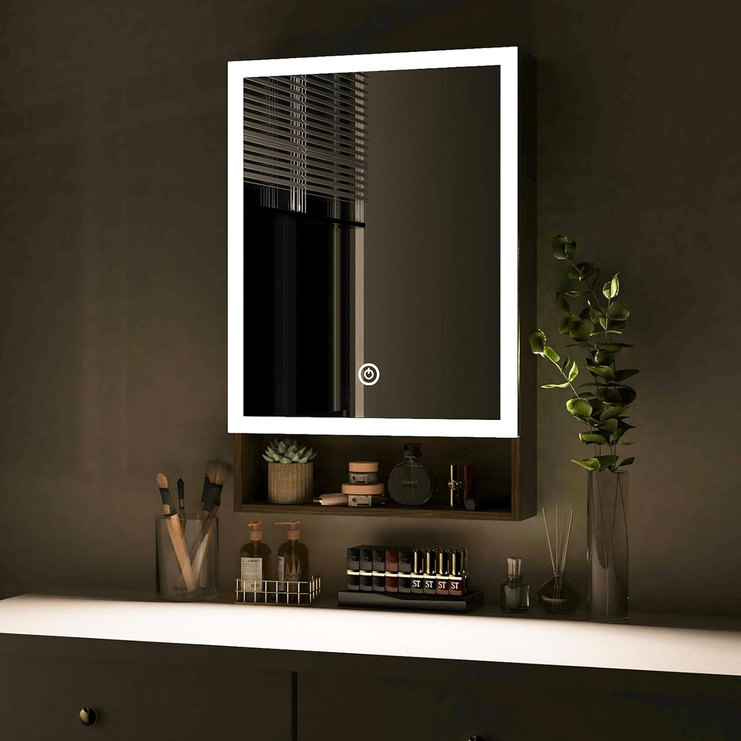 Touch Switches Mirror Medicine Cabinet