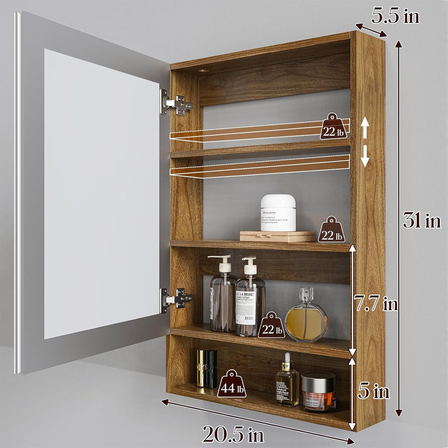 Touch Switches Mirror Medicine Cabinet